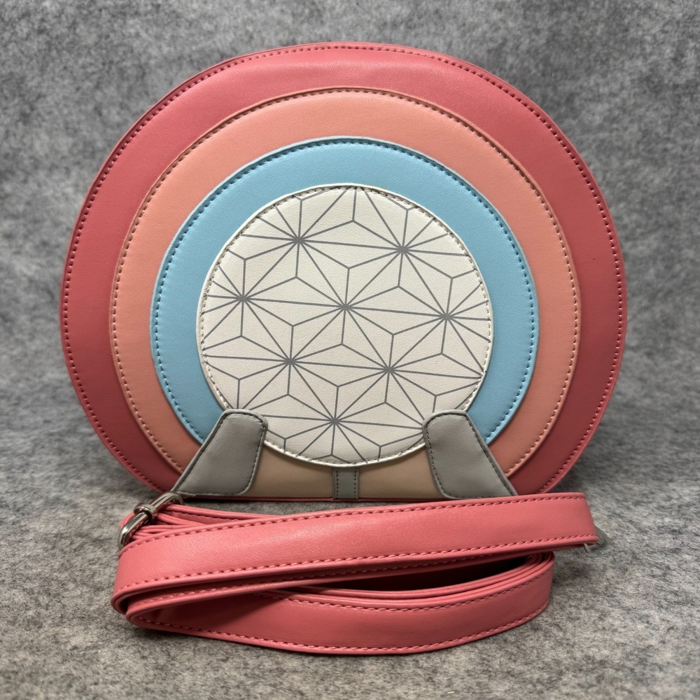 Boutique Disney Epcot Ball Crossbody Bag Retro Spaceship Earth Park Pink